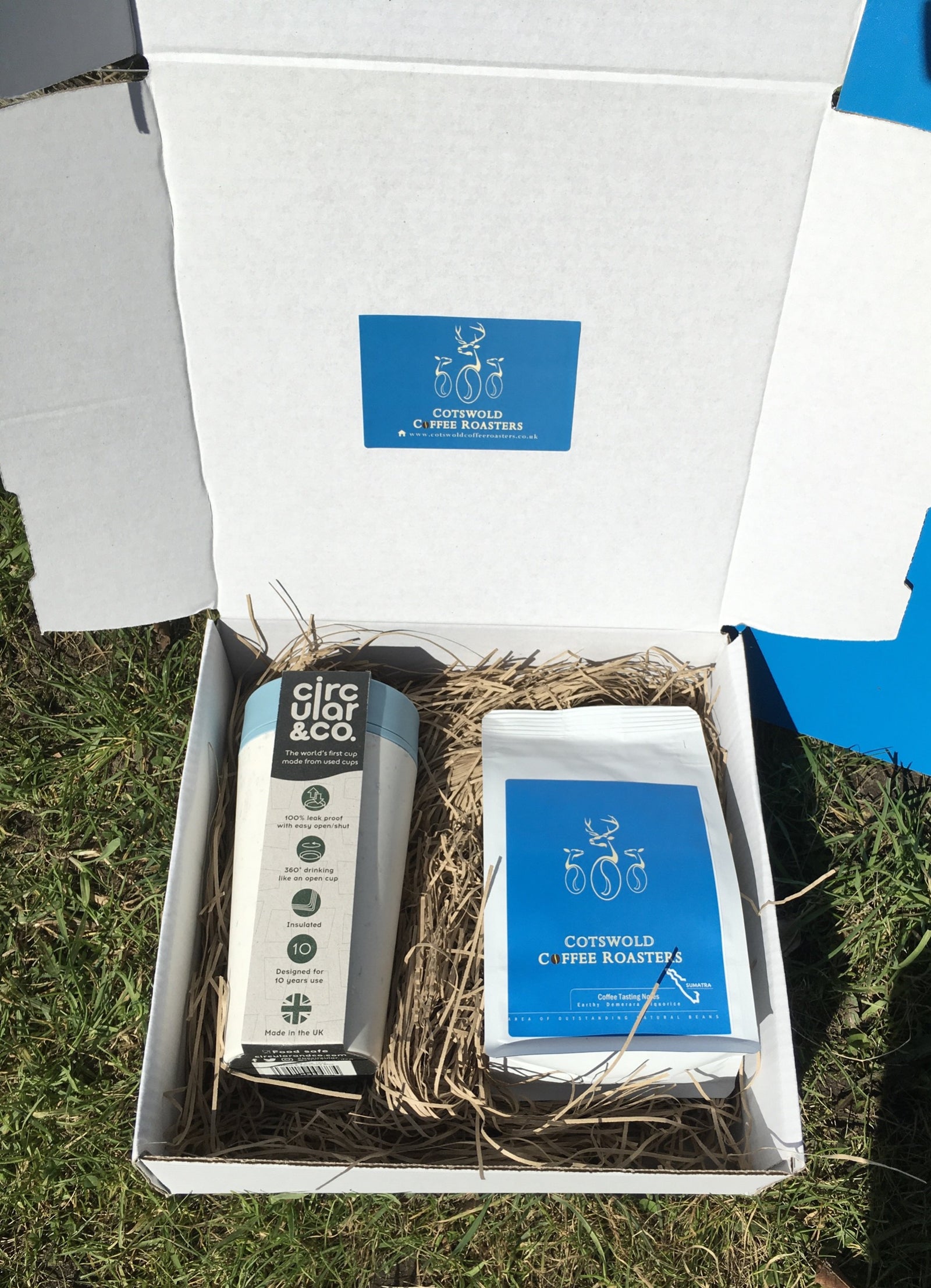 Reusable Coffee Cup | Eco Friendly Travel Mug Pack | Whole Bean Coffee