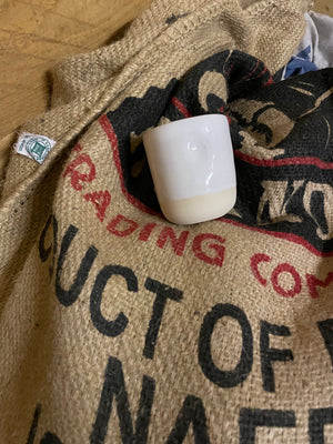 Gift Box | Hand made Ceramic Coffee Tumbler with Coffee